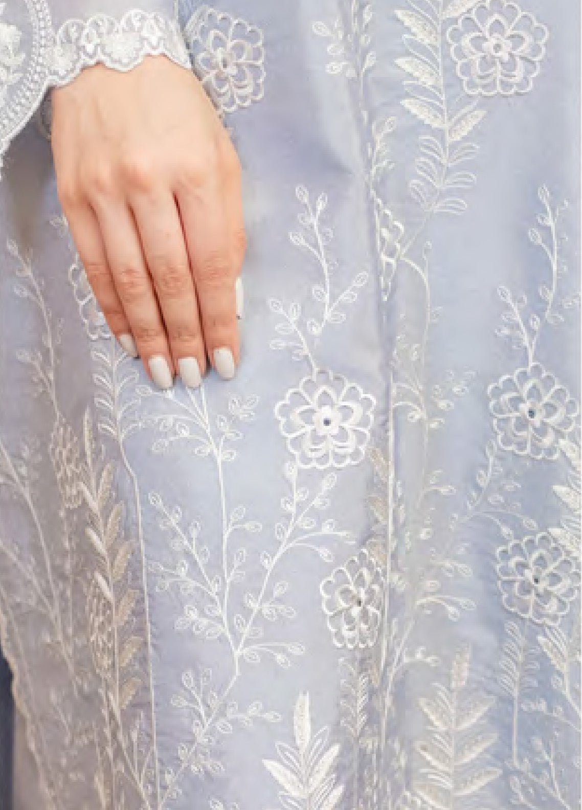 Serene Elegance By LSM Lakhany Embroidered Cotton Net 3 Piece Stitched Suit LSM24SE LG-IZ-0222 Serene Elegance By LSM Lakhany Embroidered Cotton Net 3 Piece Stitched Suit LSM24SE LG-IZ-0222