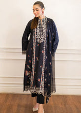 Serene Elegance By LSM Lakhany Embroidered Cotton Net 3 Piece Stitched Suit LSM24SE LG-IZ-0267