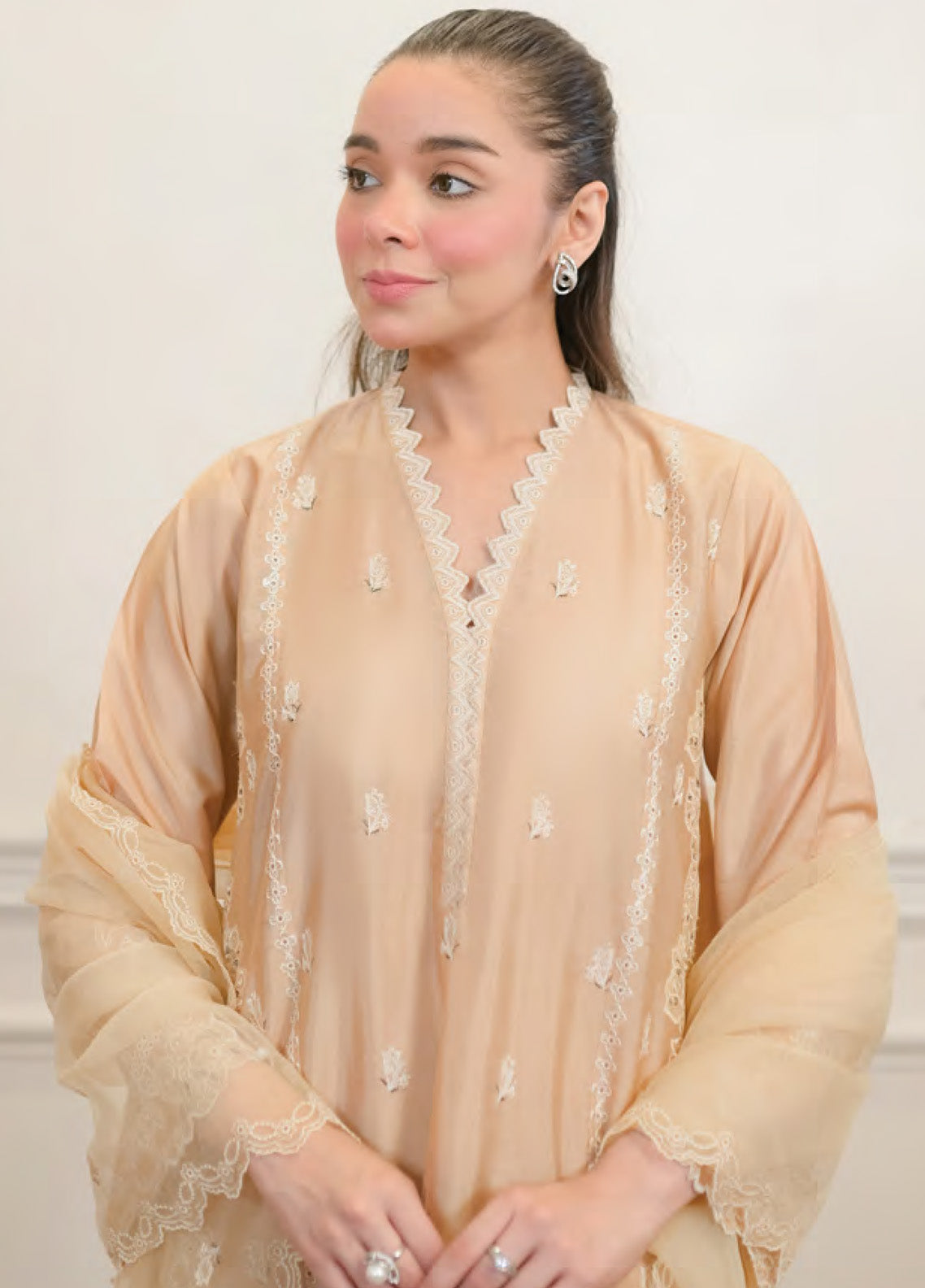 Serene Elegance By LSM Lakhany Embroidered Sheesha Silk 3 Piece Stitched Suit LSM24SE LG-SK-0244 Serene Elegance By LSM Lakhany Embroidered Sheesha Silk 3 Piece Stitched Suit LSM24SE LG-SK-0244