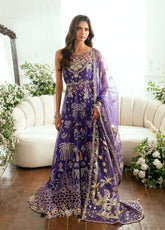 Shaam Shandar By Mushq Embroidered Chiffon 3 Piece Unstitched Suit MQ25SS D-01 TARA TAAL