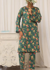 Shabnam By Aizal Digital Printed Lawn 2 Piece Stitched Suit AL25SV2 D-07