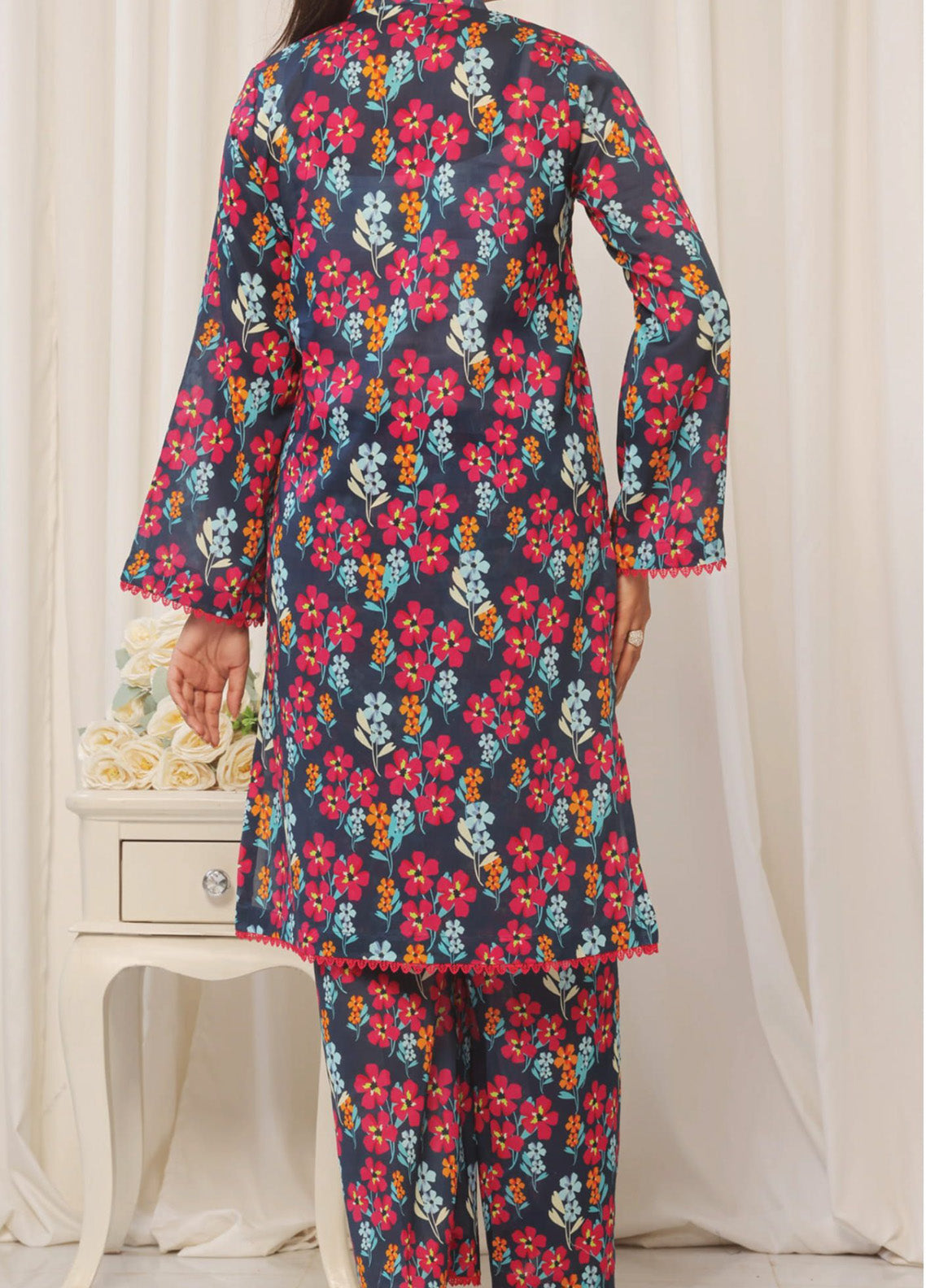 Shabnam By Aizal Digital Printed Lawn 2 Piece Stitched Suit AL25SV2 D-19 Shabnam By Aizal Digital Printed Lawn 2 Piece Stitched Suit AL25SV2 D-19