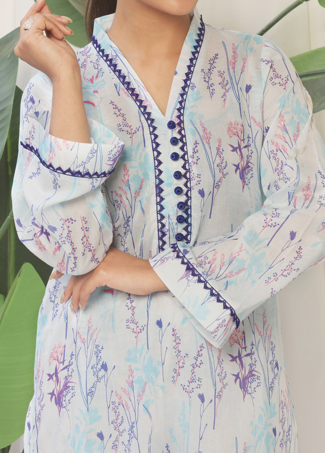 Shabnam By Aizal Printed Lawn 2 Piece Unstitched Suit AL25SPC D-02 Shabnam By Aizal Printed Lawn 2 Piece Unstitched Suit AL25SPC D-02