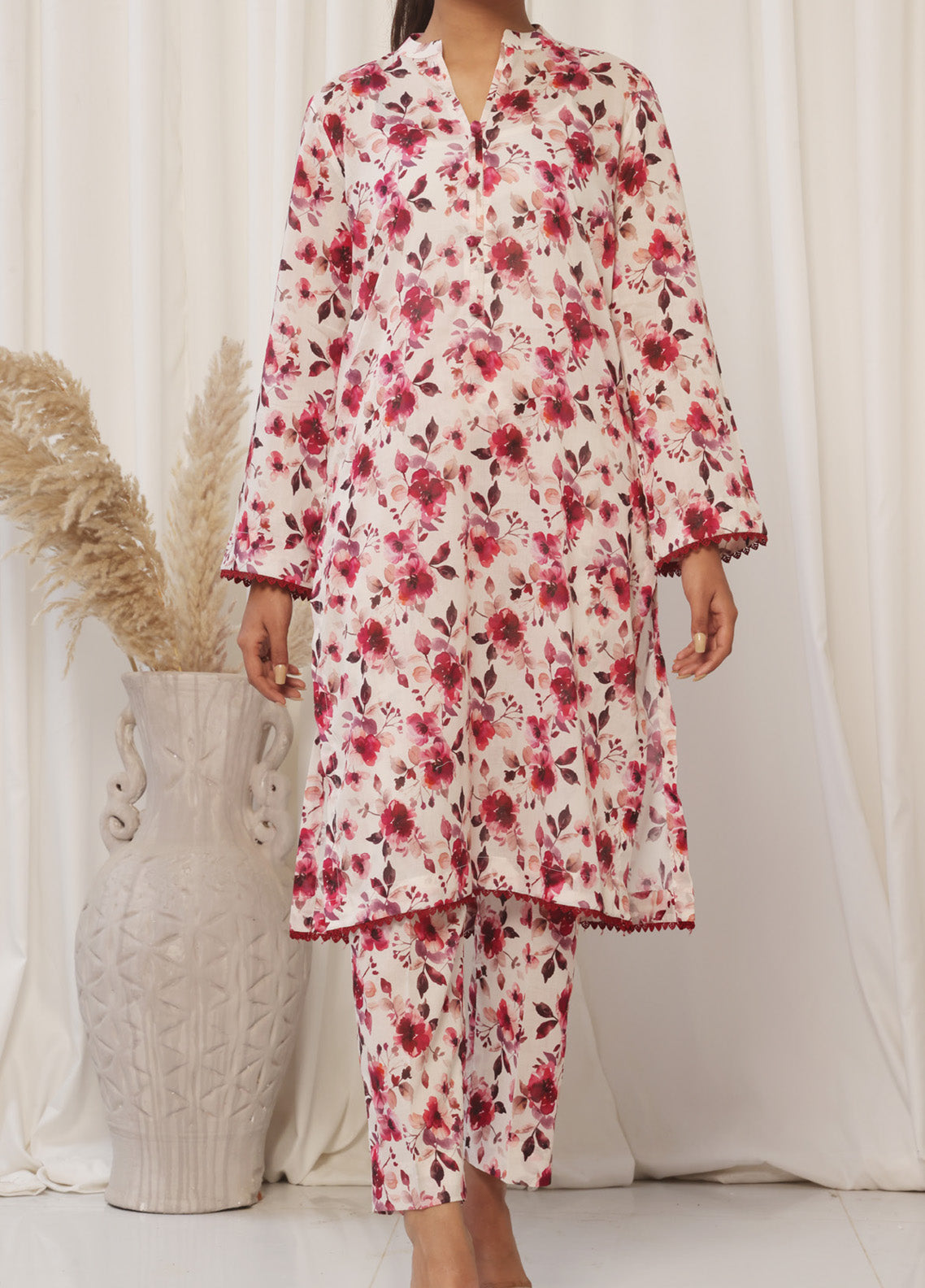Shabnam By Aizal Printed Lawn 2 Piece Unstitched Suit AL25SPC D-06 Shabnam By Aizal Printed Lawn 2 Piece Unstitched Suit AL25SPC D-06
