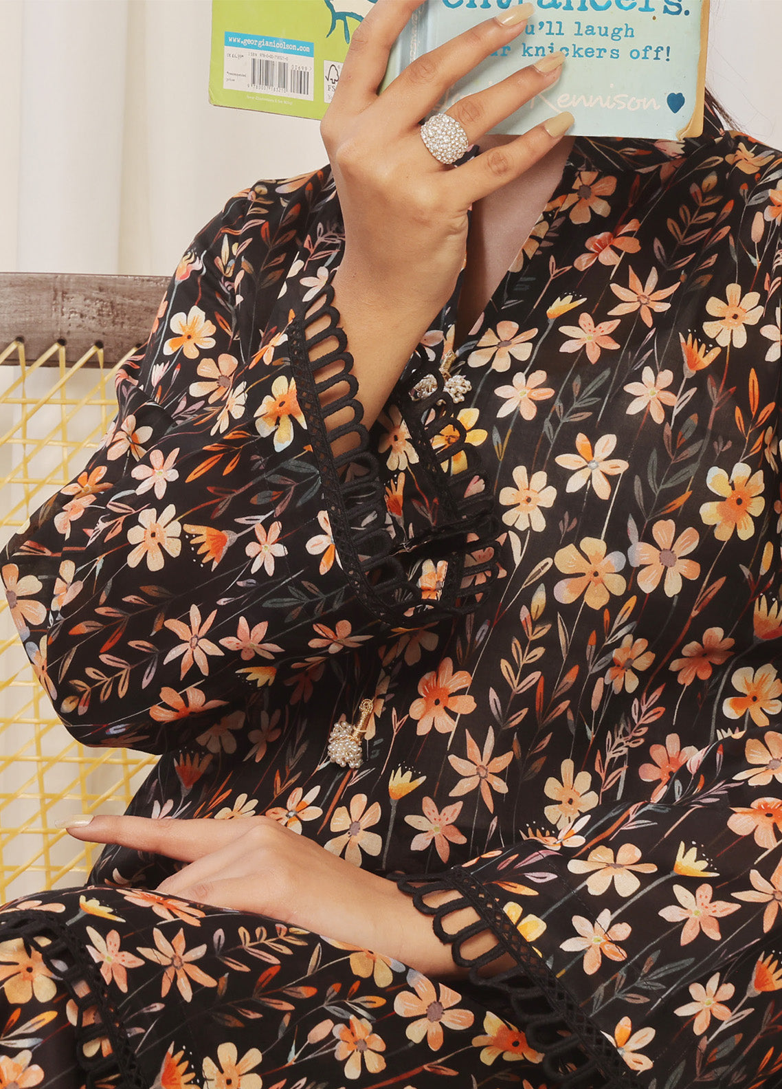 Shabnam By Aizal Printed Lawn 2 Piece Unstitched Suit AL25SPC D-10 Shabnam By Aizal Printed Lawn 2 Piece Unstitched Suit AL25SPC D-10