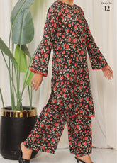 Shabnam By Aizal Printed Lawn 2 Piece Unstitched Suit AL25SPC D-12
