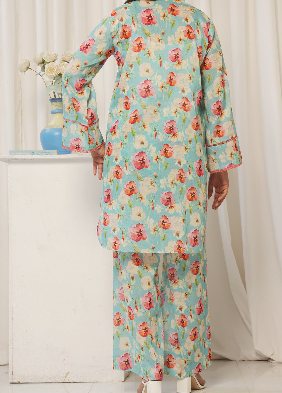 Shabnam By Aizal Printed Lawn 2 Piece Unstitched Suit AL25SPC D-16 Shabnam By Aizal Printed Lawn 2 Piece Unstitched Suit AL25SPC D-16