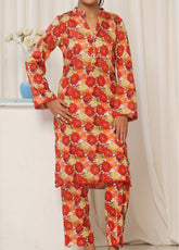 Shabnam By Aizal Printed Lawn 2 Piece Unstitched Suit AL25SPC D-18