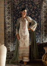 Shades Of Winter By Florent Embroidered Twill Marina 3 Piece Unstitched Suit FL25SOW D-1A
