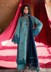 Shades Of Winter By Florent Embroidered Twill Marina 3 Piece Unstitched Suit FL25SOW D-2B