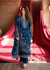 Shades Of Winter By Florent Embroidered Twill Marina 3 Piece Unstitched Suit FL25SOW D-4B