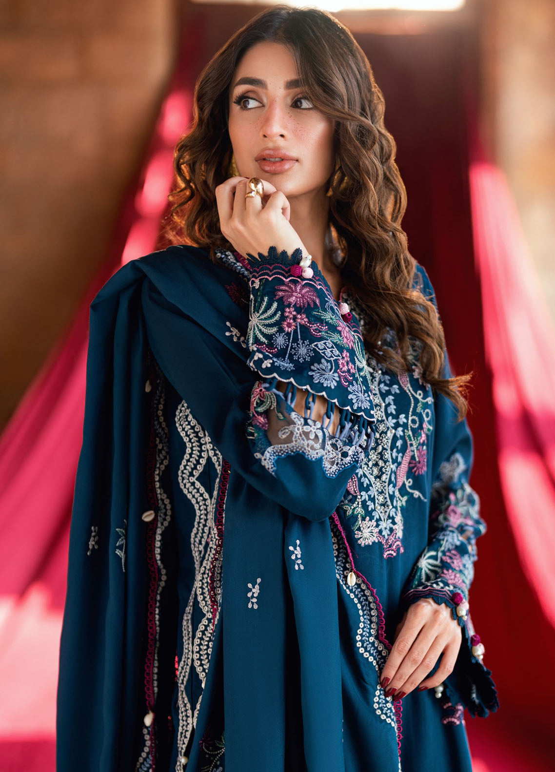 Shades Of Winter By Florent Embroidered Twill Marina 3 Piece Unstitched Suit FL25SOW D-4B Shades Of Winter By Florent Embroidered Twill Marina 3 Piece Unstitched Suit FL25SOW D-4B