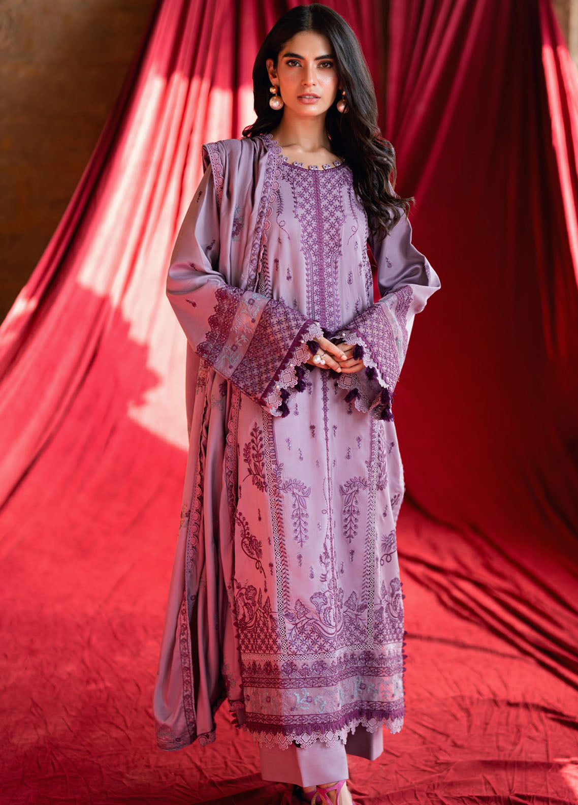 Shades Of Winter By Florent Embroidered Twill Marina 3 Piece Unstitched Suit FL25SOW D-5A Shades Of Winter By Florent Embroidered Twill Marina 3 Piece Unstitched Suit FL25SOW D-5A