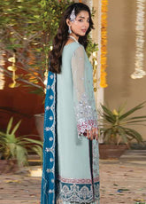 Shagun By Imrozia Premium Embroidered Chiffon 3 Piece Unstitched Suit IM25S D-M-105 IZZA