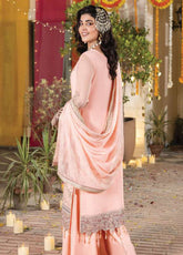 Shagun By Imrozia Premium Embroidered Chiffon 3 Piece Unstitched Suit IM25S D-M-107 SAHIRA