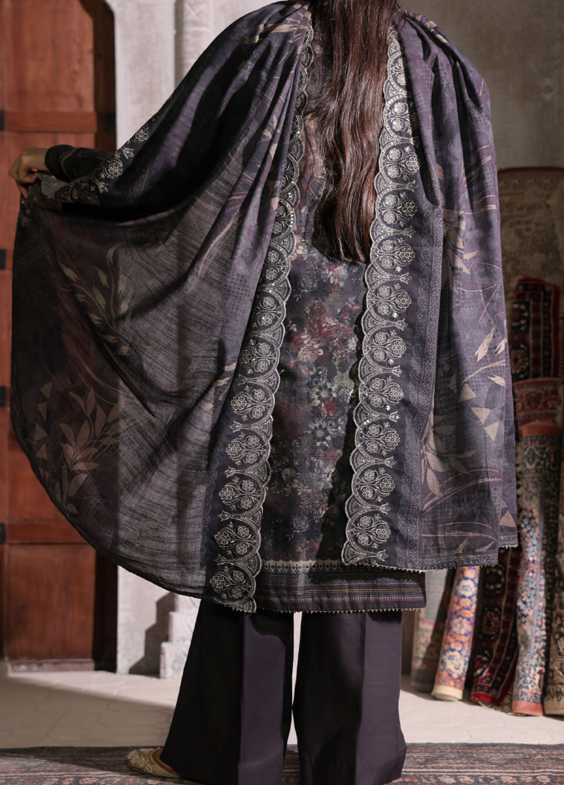 Shahkar By VS Textile Embroidered Khaddar 3 Piece Unstitched Suit VS25SEK D-005 Shahkar By VS Textile Embroidered Khaddar 3 Piece Unstitched Suit VS25SEK D-005