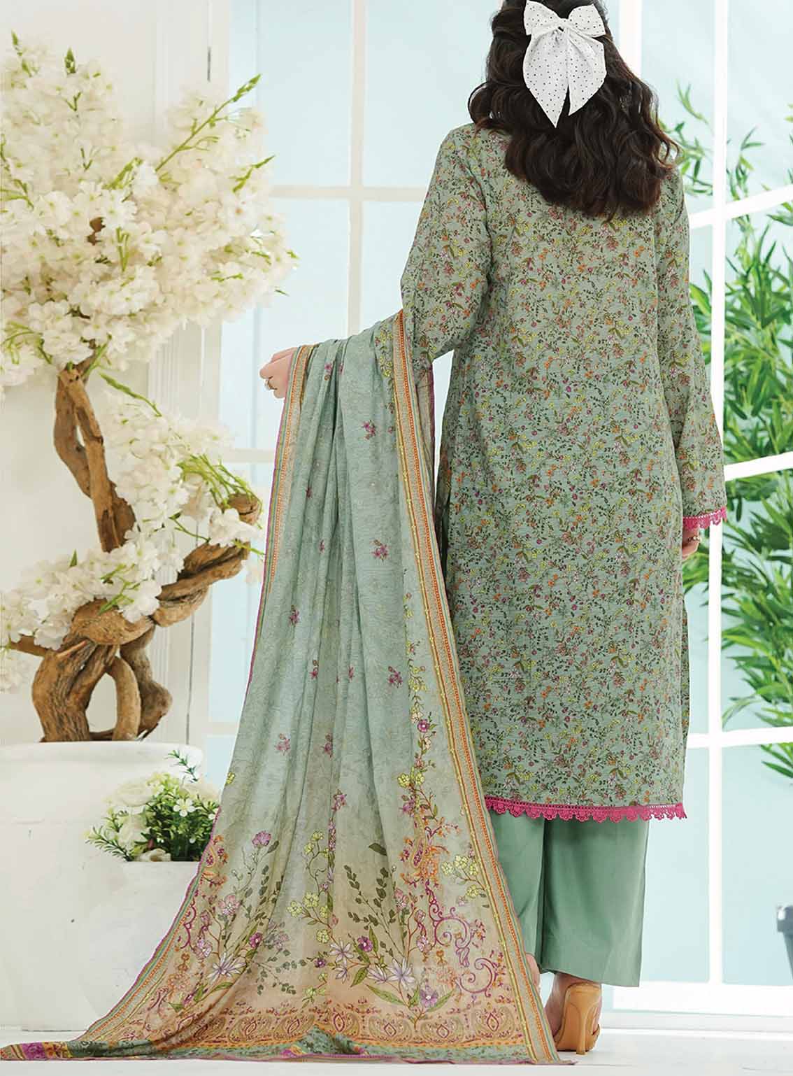 Shahkar By VS Textile Printed Lawn 3 Piece Unstitched Suit VS25SM D-103 Shahkar By VS Textile Printed Lawn 3 Piece Unstitched Suit VS25SM D-103