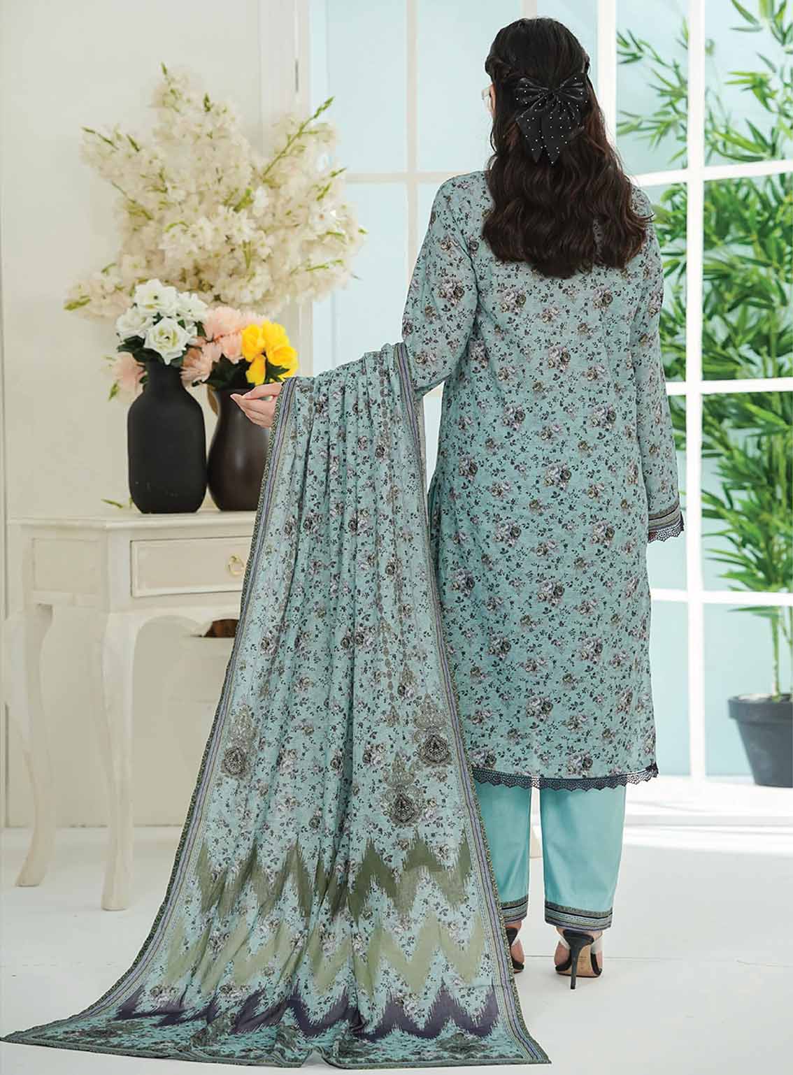 Shahkar By VS Textile Printed Lawn 3 Piece Unstitched Suit VS25SM D-104 Shahkar By VS Textile Printed Lawn 3 Piece Unstitched Suit VS25SM D-104