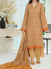 Shahkar By VS Textile Printed Lawn 3 Piece Unstitched Suit VS25SM D-105