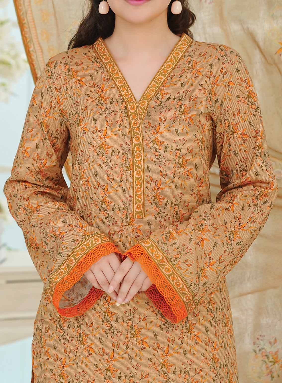 Shahkar By VS Textile Printed Lawn 3 Piece Unstitched Suit VS25SM D-105 Shahkar By VS Textile Printed Lawn 3 Piece Unstitched Suit VS25SM D-105