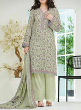 Shahkar By VS Textile Printed Lawn 3 Piece Unstitched Suit VS25SM D-107