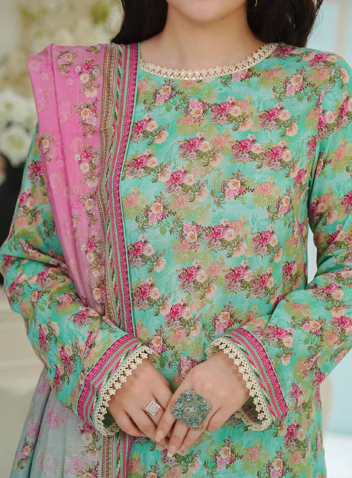 Shahkar By VS Textile Printed Lawn 3 Piece Unstitched Suit VS25SM D-108 Shahkar By VS Textile Printed Lawn 3 Piece Unstitched Suit VS25SM D-108