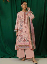 Shajar By Rashid Textile Embroidered Staple Nylon 3 Piece Unstitched Suit RT24S SN-8322