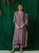 Shajar By Rashid Textile Embroidered Staple Nylon 3 Piece Unstitched Suit RT24S SN-8329