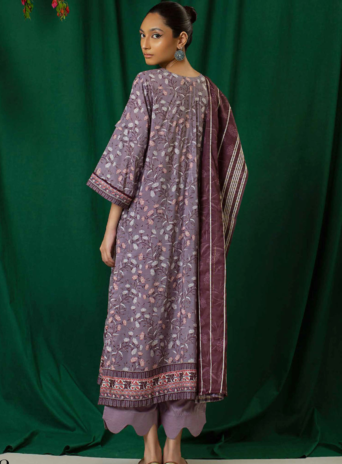 Shajar By Rashid Textile Embroidered Staple Nylon 3 Piece Unstitched Suit RT24S SN-8329 Shajar By Rashid Textile Embroidered Staple Nylon 3 Piece Unstitched Suit RT24S SN-8329