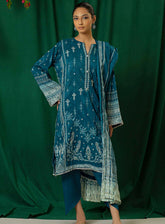 Shajar By Rashid Textile Embroidered Staple Nylon 3 Piece Unstitched Suit RT24S SN-8330
