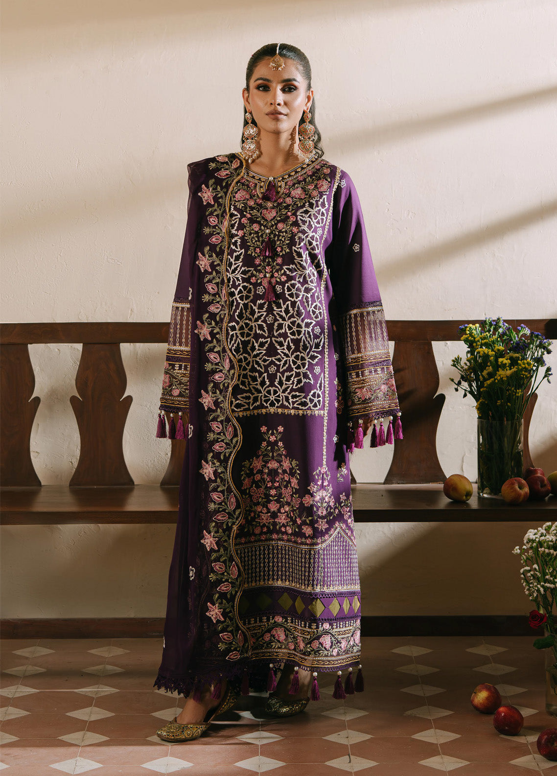 Shanaya By Mahnur Embroidered Lawn 3 Piece Unstitched Suit MN25SL D-MEHRUNISA Shanaya By Mahnur Embroidered Lawn 3 Piece Unstitched Suit MN25SL D-MEHRUNISA