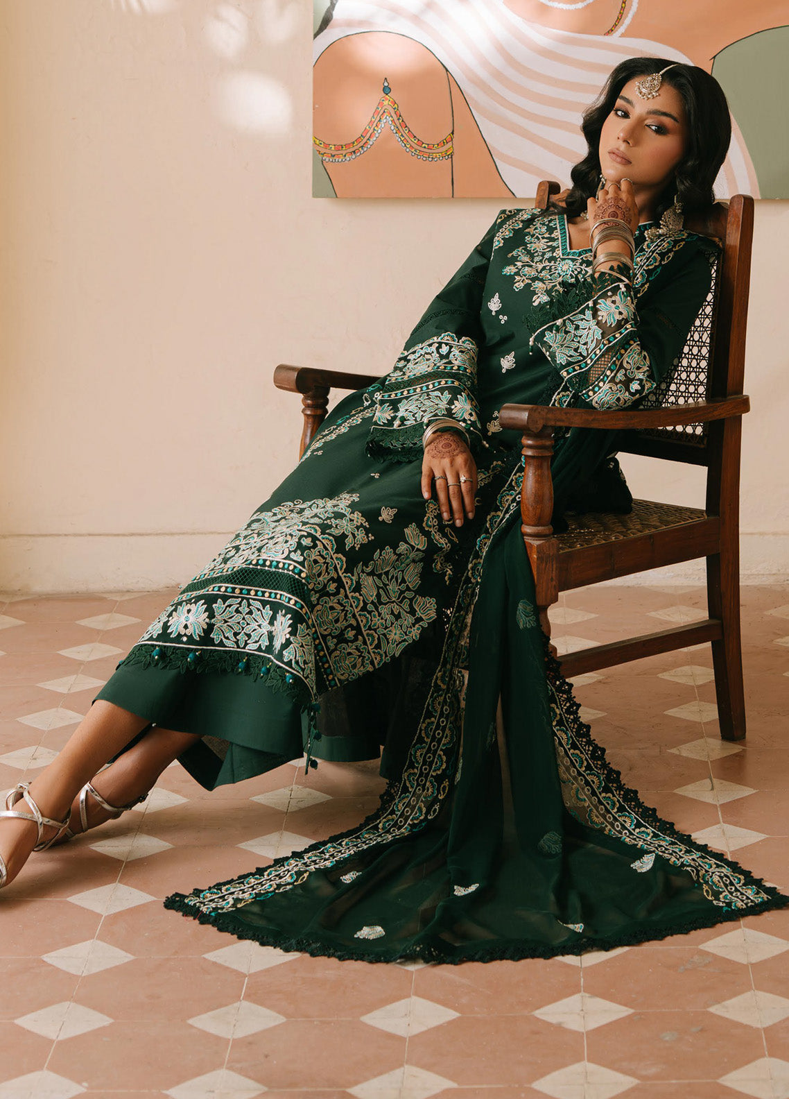 Shanaya By Mahnur Embroidered Lawn 3 Piece Unstitched Suit MN25SL D-SIYAHGUL Shanaya By Mahnur Embroidered Lawn 3 Piece Unstitched Suit MN25SL D-SIYAHGUL