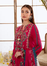 Shanaya By Mahnur Luxury Embroidered Lawn 3 Piece Unstitched Suit MN26SL D-SN-07 MUNARA