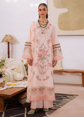 Shanaya By Mahnur Luxury Embroidered Lawn 3 Piece Unstitched Suit MN26SL D-SN-10 ALAYA