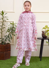 Shanzey Embroidered Lawn 3 Piece Girls Stitched Suit S24SCW SHK-3702
