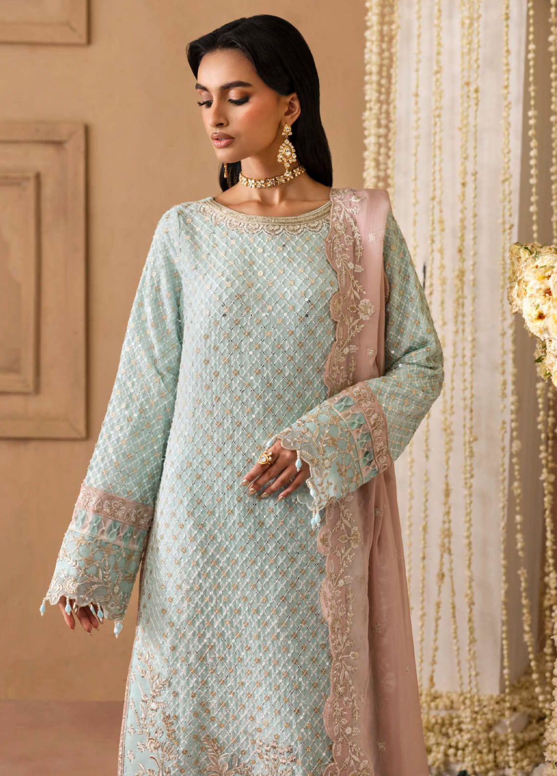 Sheherzadi By Emaan Adeel Formals Embroidered Chiffon 3 Piece Unstitched Suit EA25SCF D-AARIZ Sheherzadi By Emaan Adeel Formals Embroidered Chiffon 3 Piece Unstitched Suit EA25SCF D-AARIZ