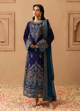 Sheherzadi By Emaan Adeel Formals Embroidered Chiffon 3 Piece Unstitched Suit EA25SCF D-DALIA