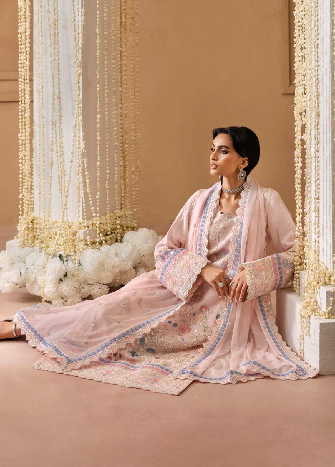 Sheherzadi By Emaan Adeel Formals Embroidered Chiffon 3 Piece Unstitched Suit EA25SCF D-GULREZ Sheherzadi By Emaan Adeel Formals Embroidered Chiffon 3 Piece Unstitched Suit EA25SCF D-GULREZ