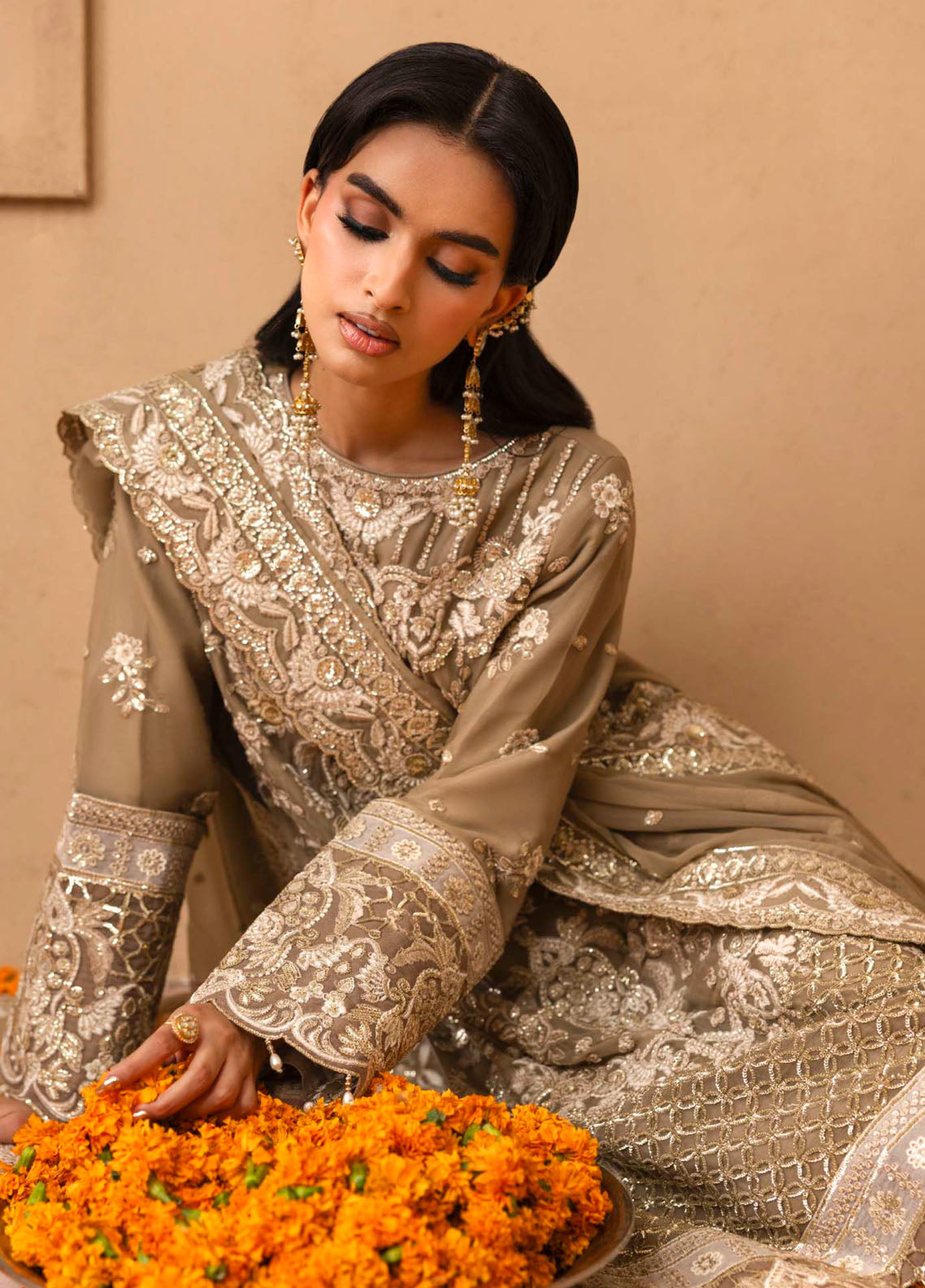 Sheherzadi By Emaan Adeel Formals Embroidered Chiffon 3 Piece Unstitched Suit EA25SCF D-ULFAT Sheherzadi By Emaan Adeel Formals Embroidered Chiffon 3 Piece Unstitched Suit EA25SCF D-ULFAT