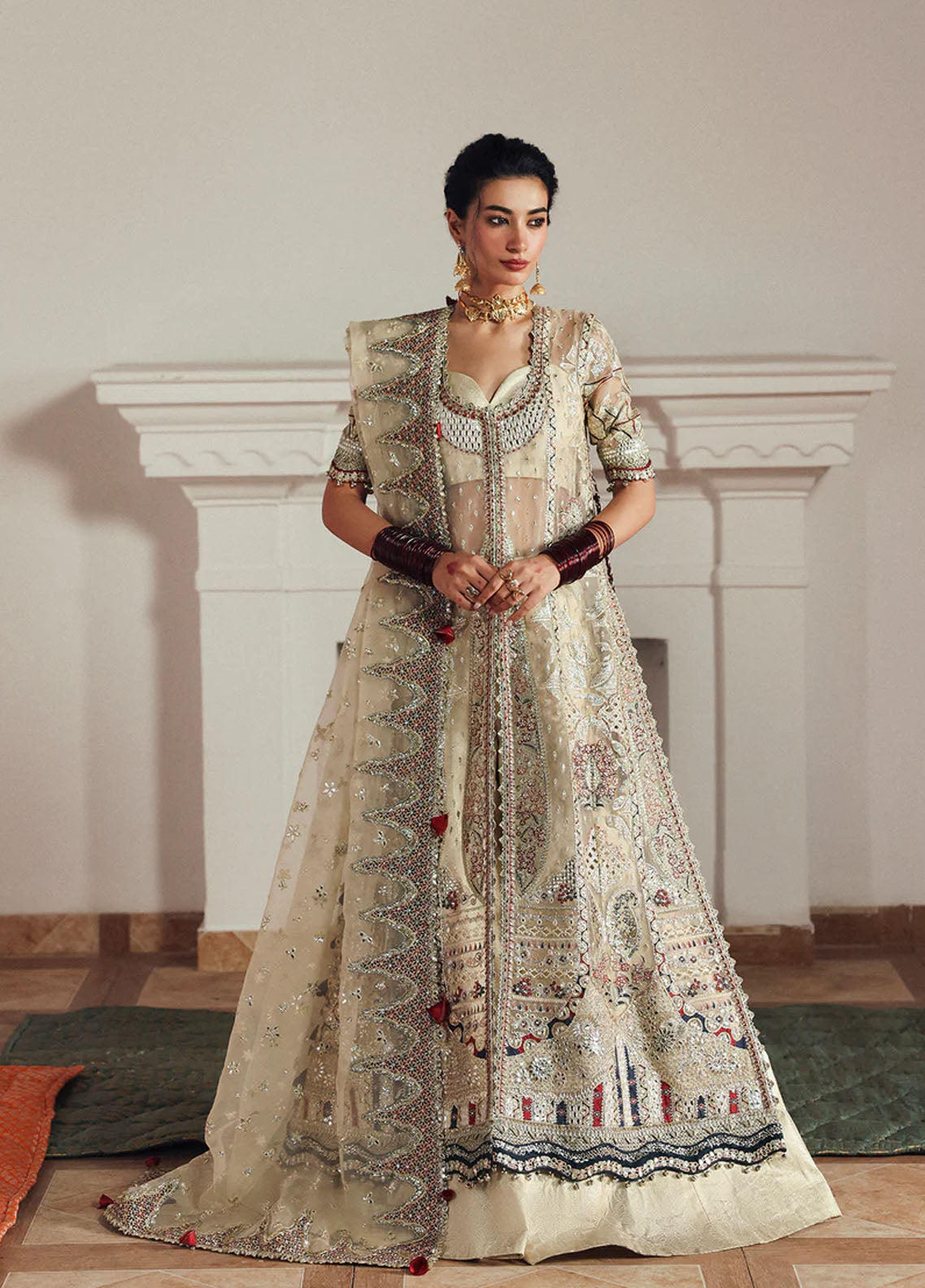 Shehnai By Afrozeh Embroidered Organza 3 Piece Unstitched Suit AF25SWF D-02 SHAHNAZ Shehnai By Afrozeh Embroidered Organza 3 Piece Unstitched Suit AF25SWF D-02 SHAHNAZ