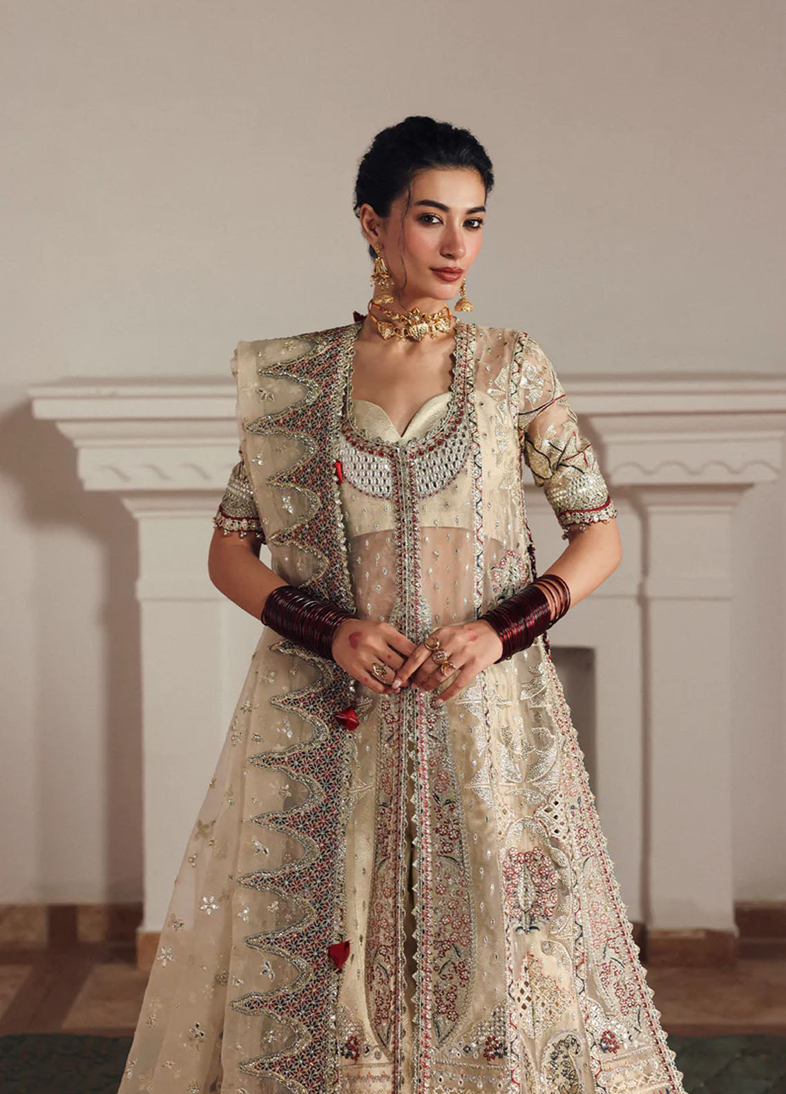 Shehnai By Afrozeh Embroidered Organza 3 Piece Unstitched Suit AF25SWF D-02 SHAHNAZ Shehnai By Afrozeh Embroidered Organza 3 Piece Unstitched Suit AF25SWF D-02 SHAHNAZ
