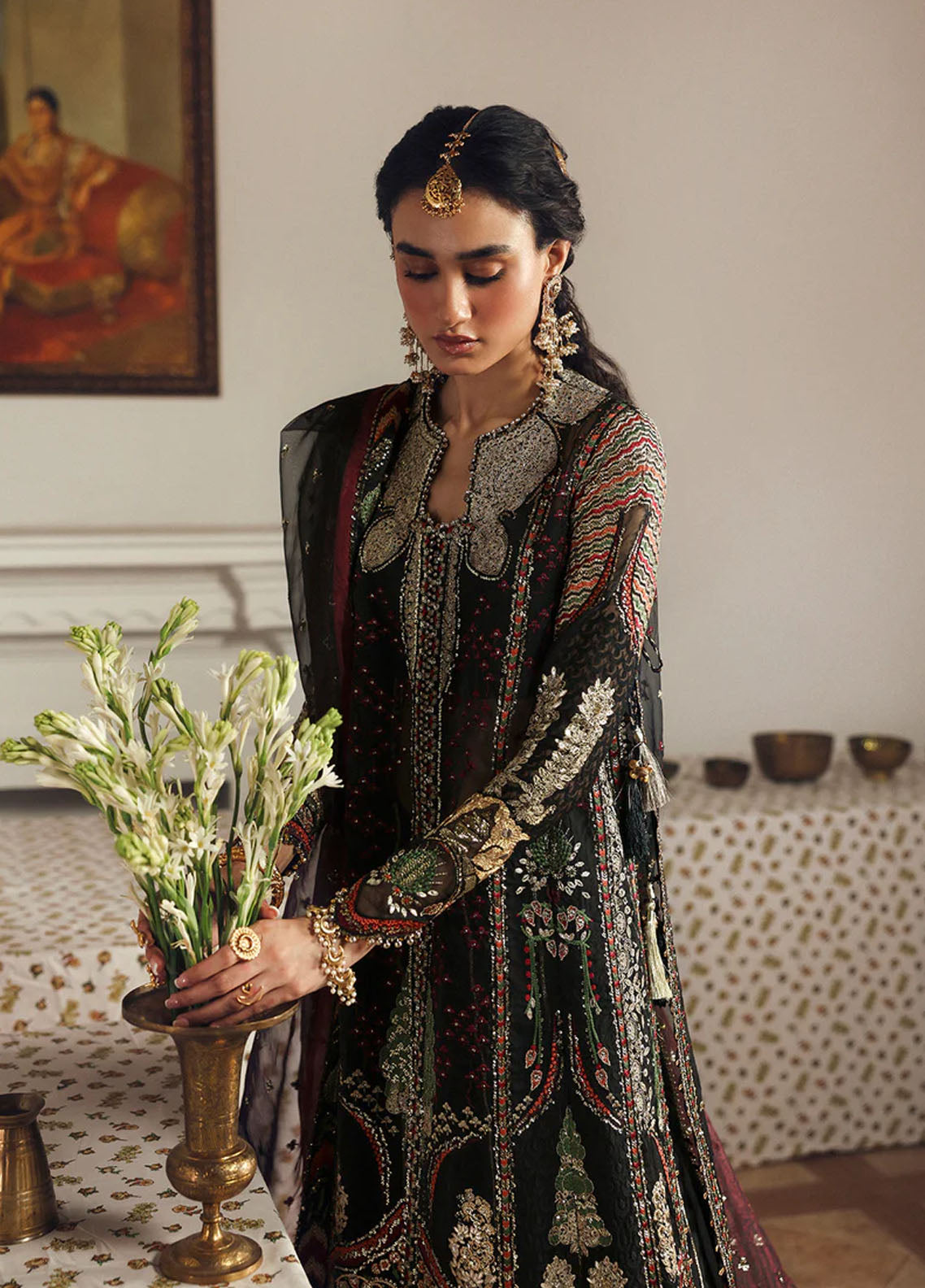 Shehnai By Afrozeh Embroidered Organza 3 Piece Unstitched Suit AF25SWF D-08 DHANAK Shehnai By Afrozeh Embroidered Organza 3 Piece Unstitched Suit AF25SWF D-08 DHANAK