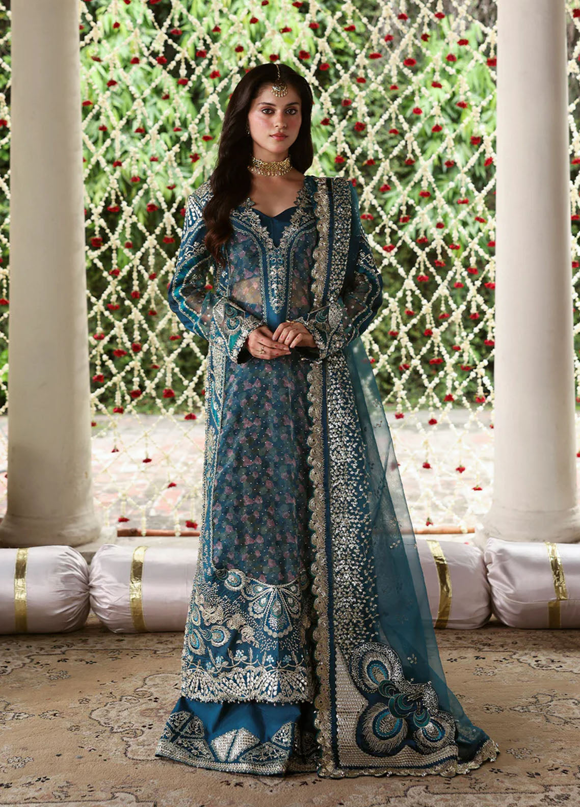 Shehnai By Afrozeh Embroidered Organza 3 Piece Unstitched Suit AF25SWF D-10 SITARA Shehnai By Afrozeh Embroidered Organza 3 Piece Unstitched Suit AF25SWF D-10 SITARA