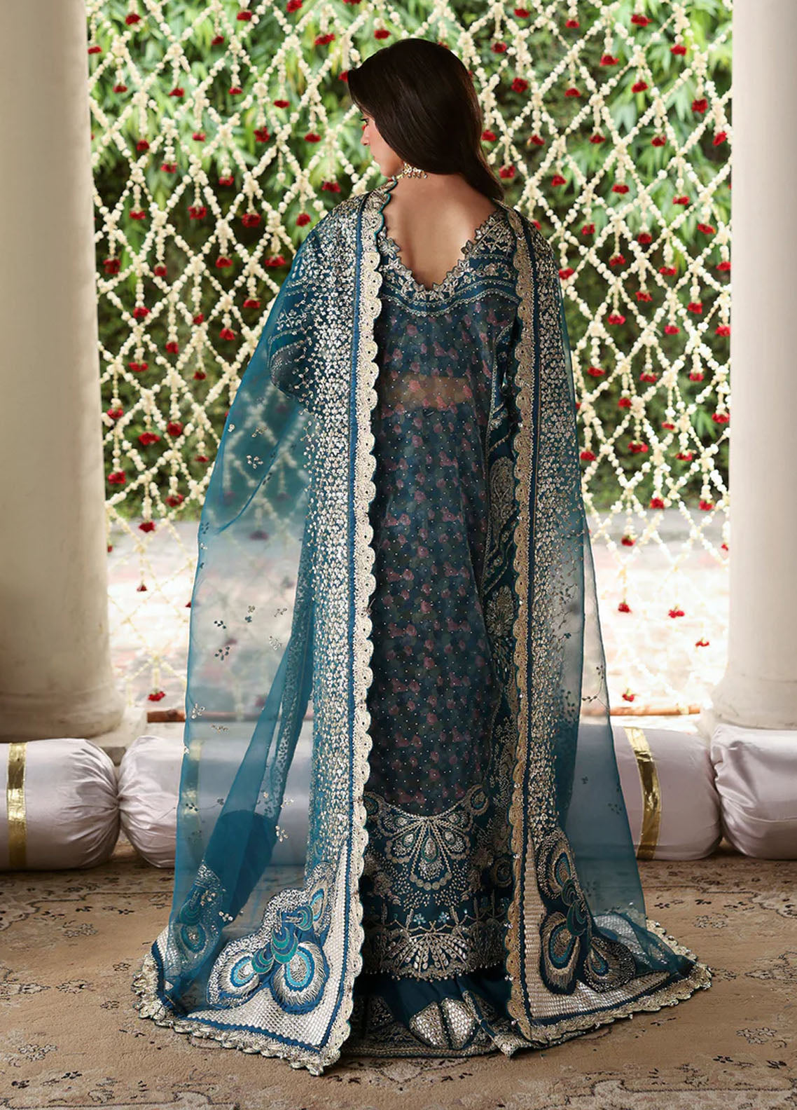 Shehnai By Afrozeh Embroidered Organza 3 Piece Unstitched Suit AF25SWF D-10 SITARA Shehnai By Afrozeh Embroidered Organza 3 Piece Unstitched Suit AF25SWF D-10 SITARA