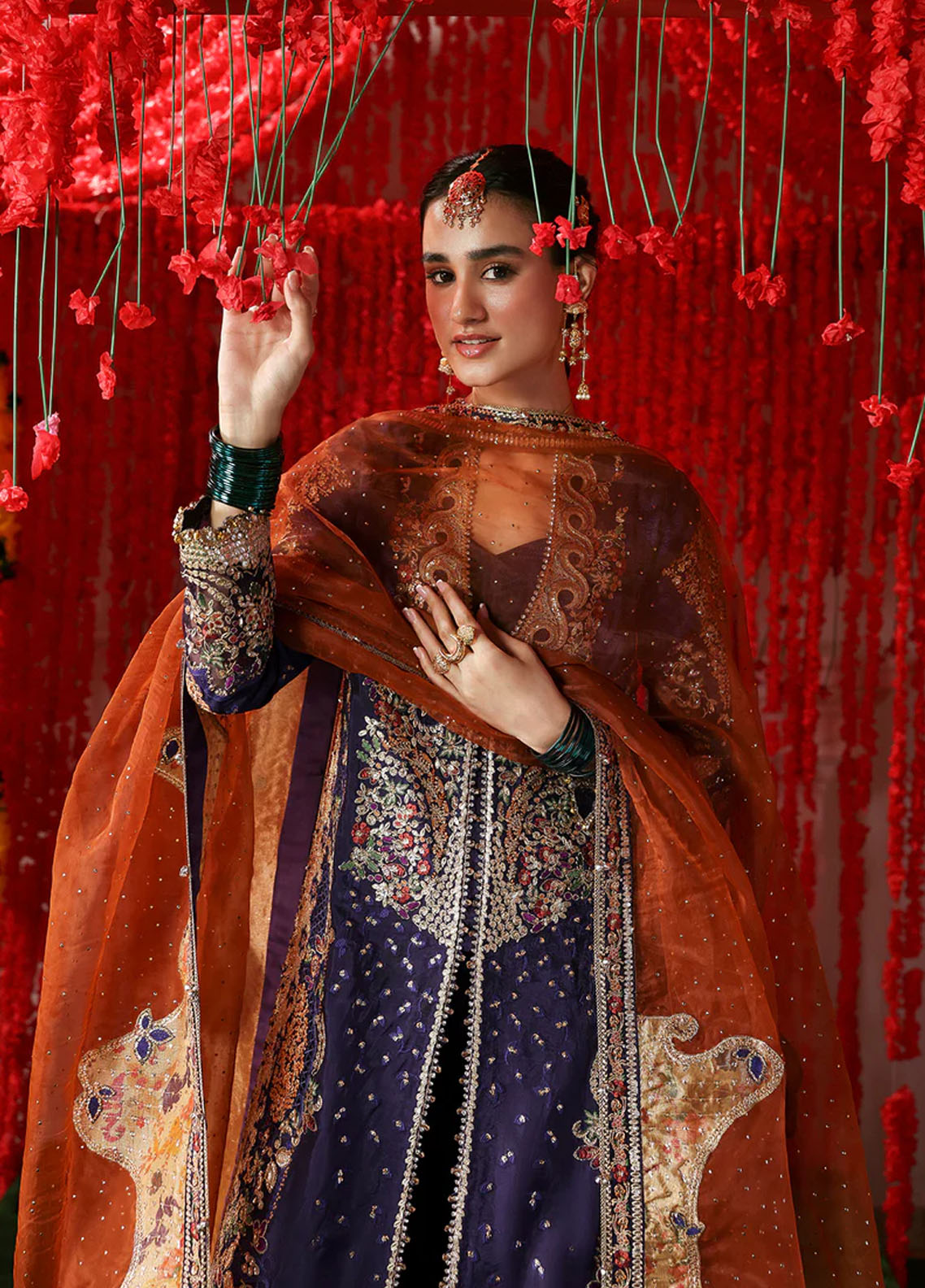 Shehnai By Afrozeh Embroidered Raw Silk 3 Piece Unstitched Suit AF25SWF D-06 GULNAAR Shehnai By Afrozeh Embroidered Raw Silk 3 Piece Unstitched Suit AF25SWF D-06 GULNAAR