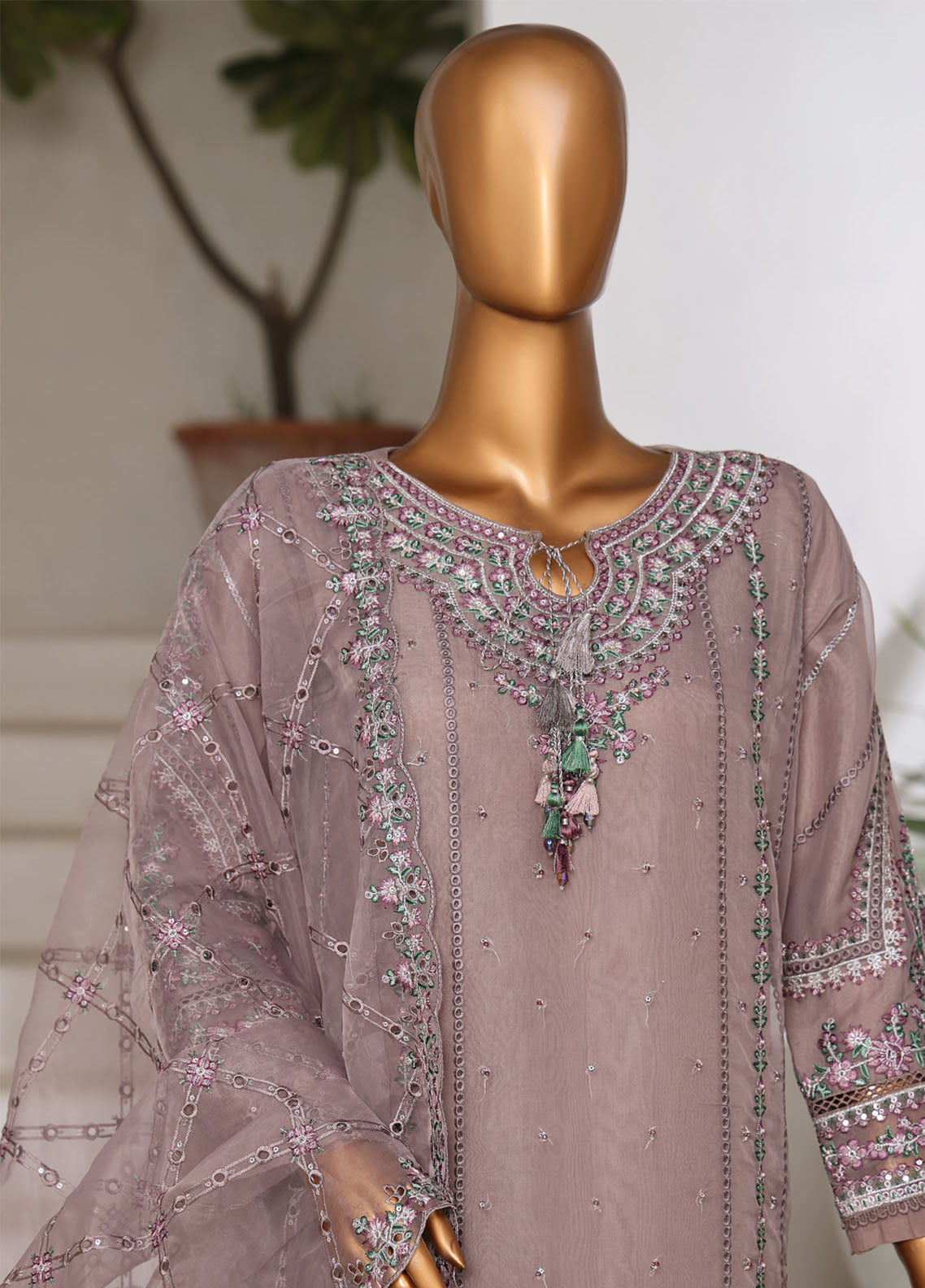 Shehnai By Schick Formals Embroidered Organza 3 Piece Stitched Suit SDH25SFEO D-03 Shehnai By Schick Formals Embroidered Organza 3 Piece Stitched Suit SDH25SFEO D-03