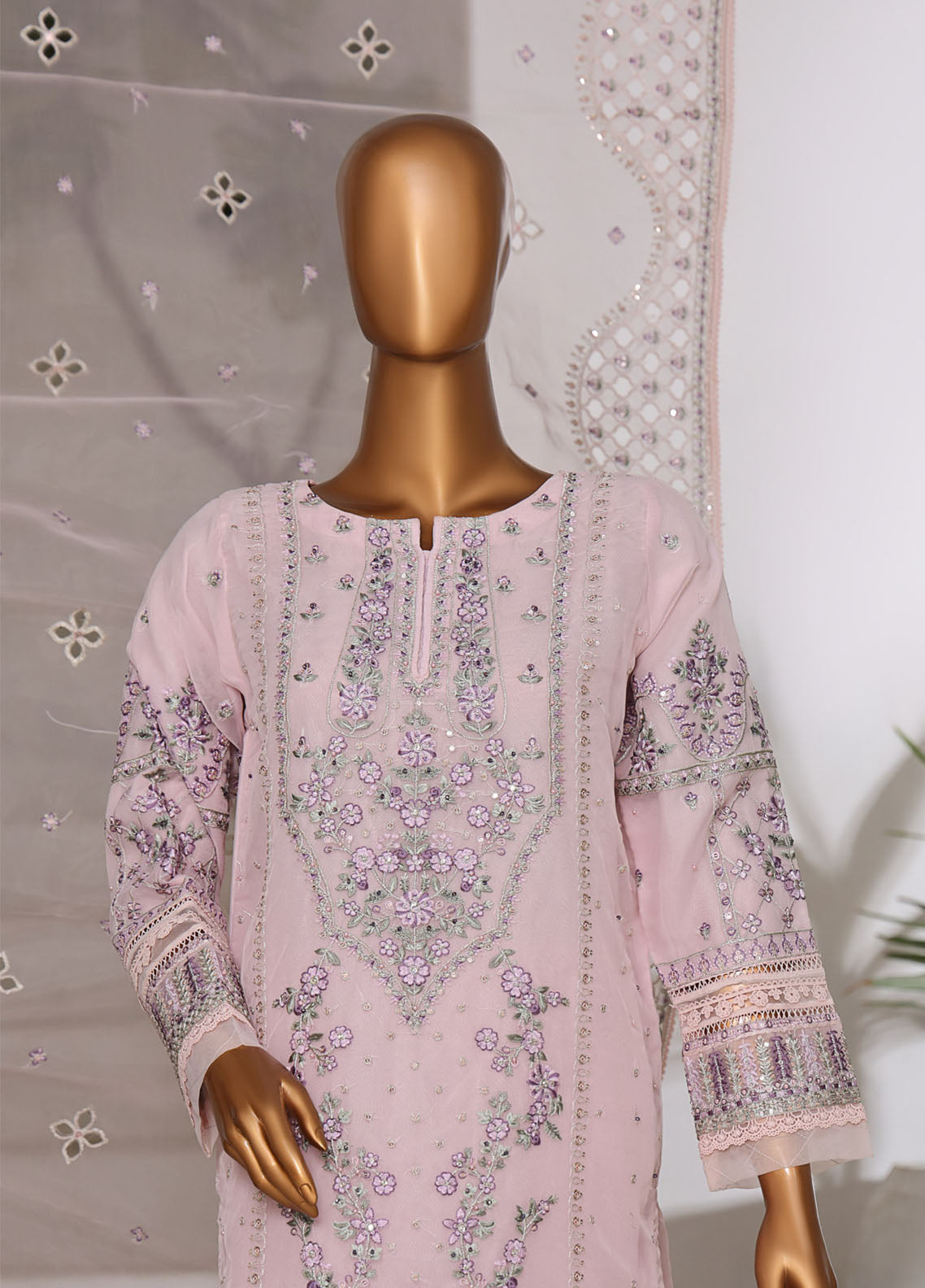 Shehnai By Schick Formals Embroidered Organza 3 Piece Stitched Suit SDH25SFEO D-04 Shehnai By Schick Formals Embroidered Organza 3 Piece Stitched Suit SDH25SFEO D-04