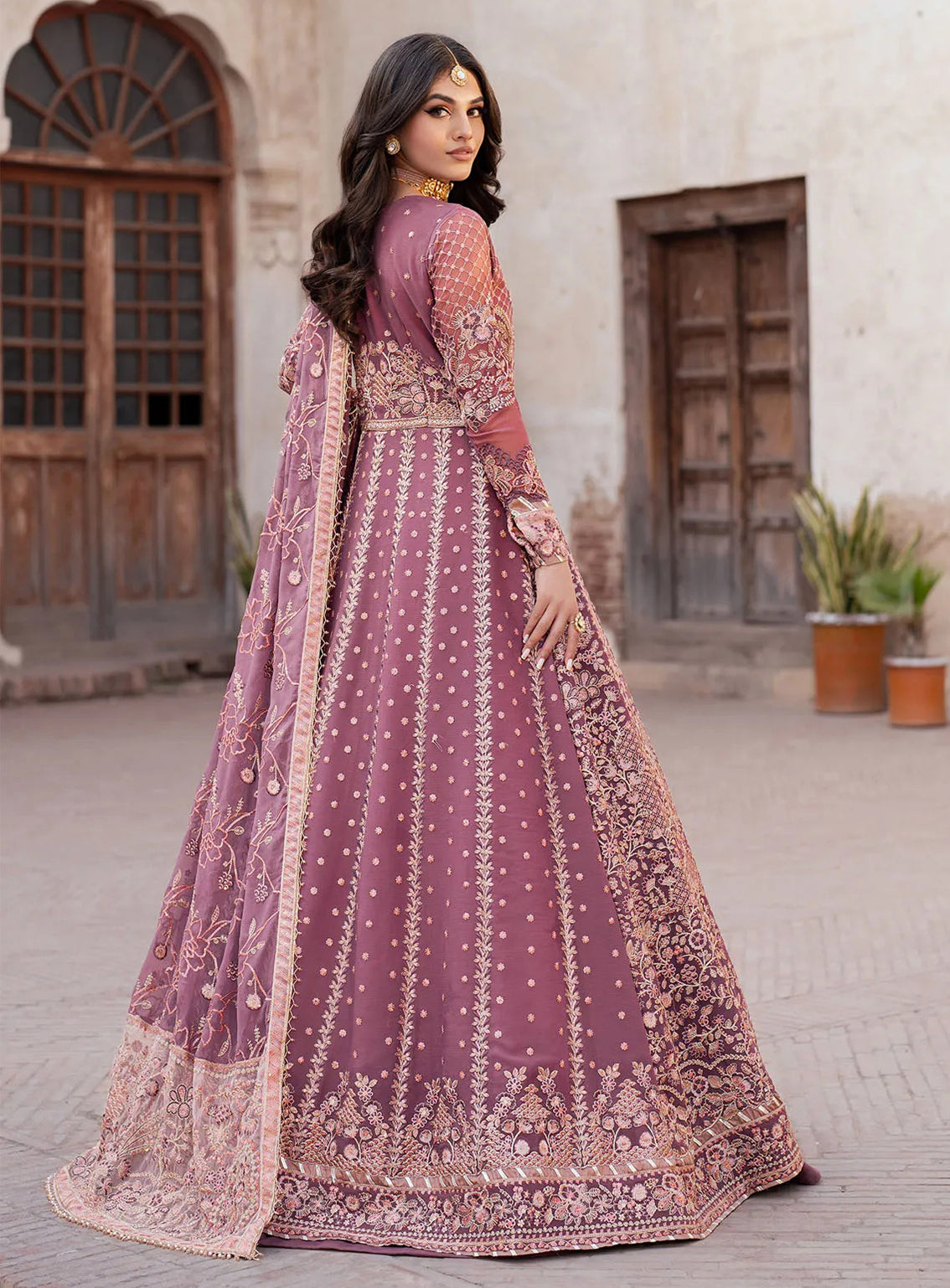 Shehnai By Zarif Embroidered Chiffon 3 Piece Unstitched Suit AF24SLWELWE D-ZS-01 ARIYANA Shehnai By Zarif Embroidered Chiffon 3 Piece Unstitched Suit AF24SLWELWE D-ZS-01 ARIYANA