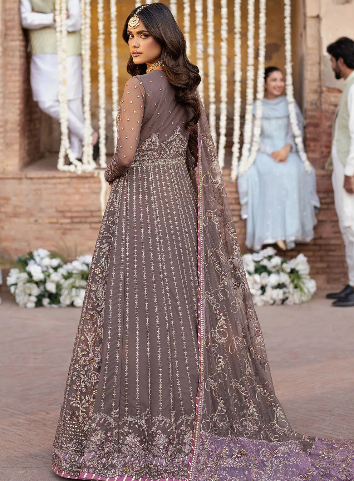 Shehnai By Zarif Embroidered Net 3 Piece Unstitched Suit AF24SLWE D-ZS-02 NOOR Shehnai By Zarif Embroidered Net 3 Piece Unstitched Suit AF24SLWE D-ZS-02 NOOR