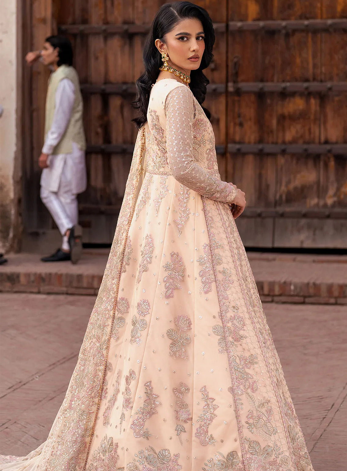 Shehnai By Zarif Embroidered Net 3 Piece Unstitched Suit AF24SLWE D-ZS-03 HEER Shehnai By Zarif Embroidered Net 3 Piece Unstitched Suit AF24SLWE D-ZS-03 HEER